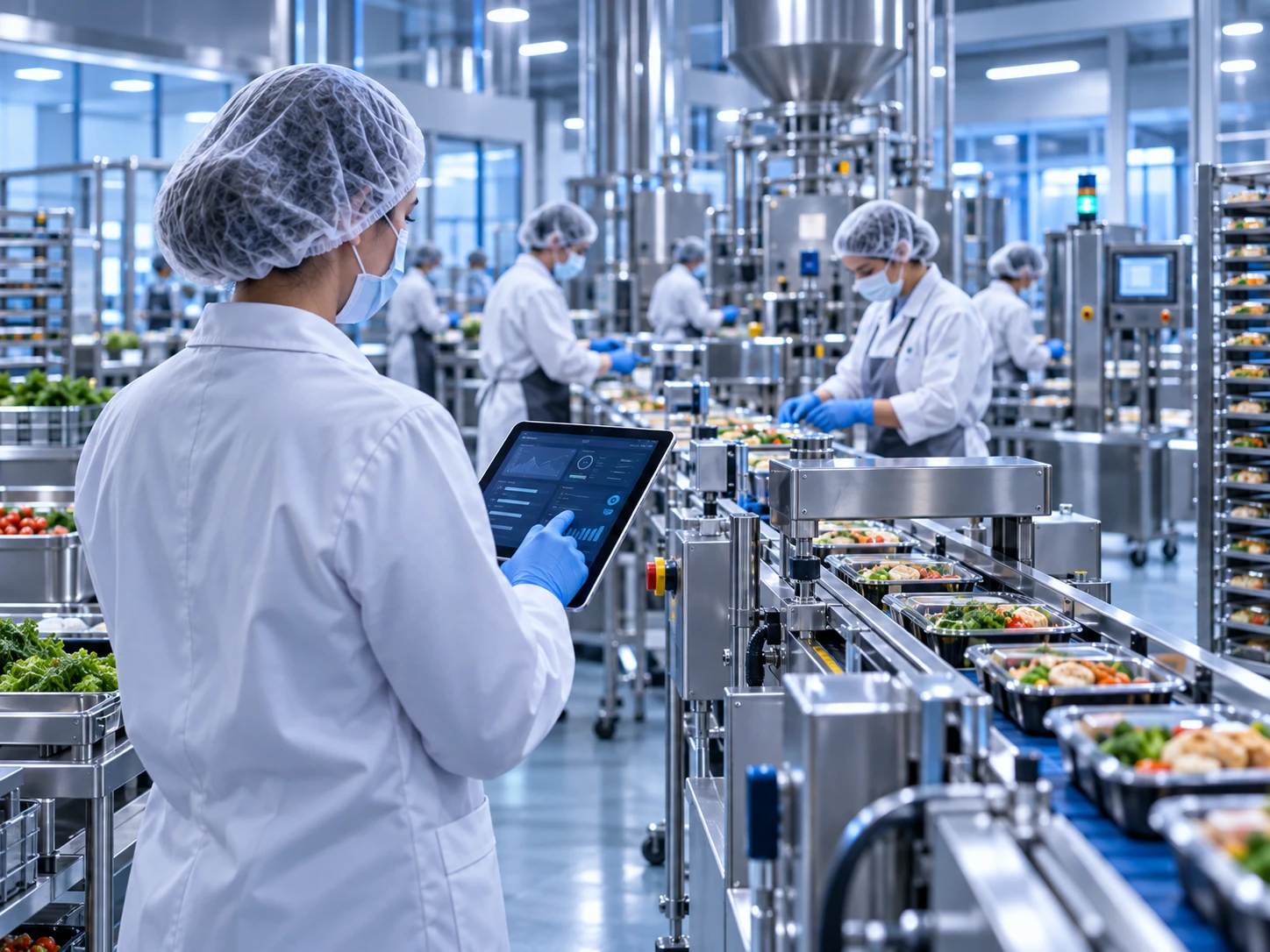 Food Manufacturing operations powered by InCheck 360